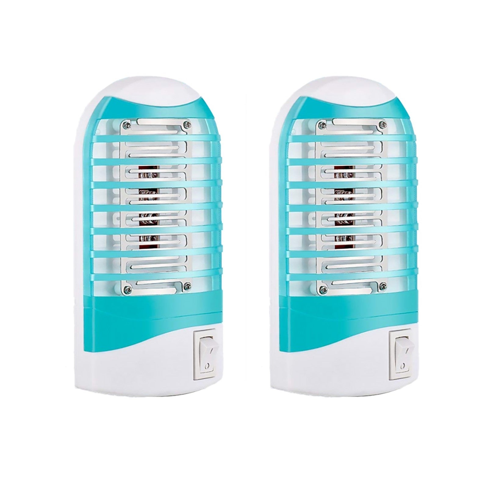 2 Pack Bug Zapper Indoor Plug in, Electric Mosquito Zapper Lamp for Home, Mosqutio Trap and Insect Killer Eliminates Flying Pests